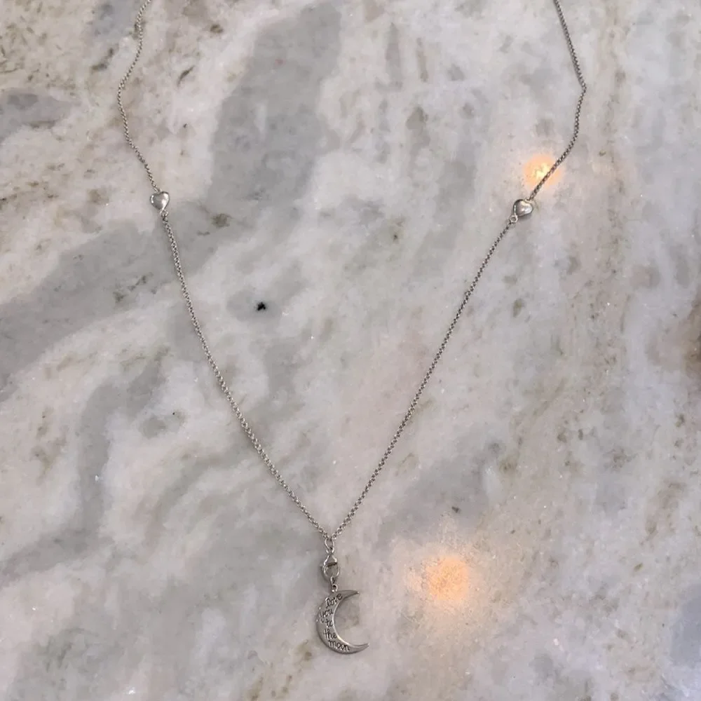 .925 Sterling Silver Chain with Hearts